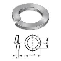 Шайба пружинная (гровер) M12 нерж.A2