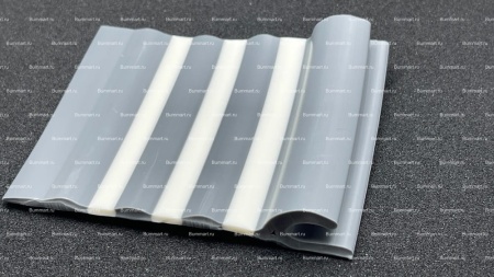 Привальный брус 90мм трех полосный (Серо-Белый) купить по выгодной цене 185 руб. в магазине 