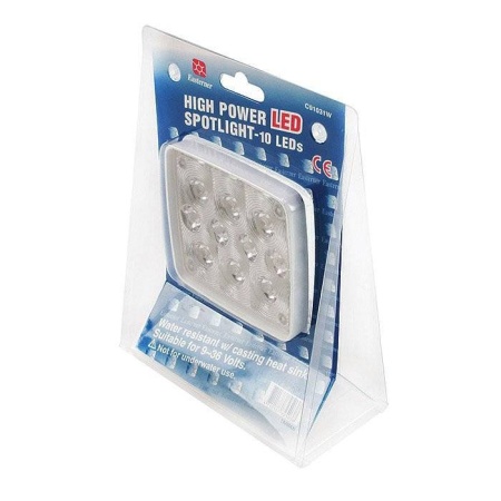 Прожектор палубный светодиодный 98х111мм, 10 диодов купить по выгодной цене 18 398 руб. в магазине 