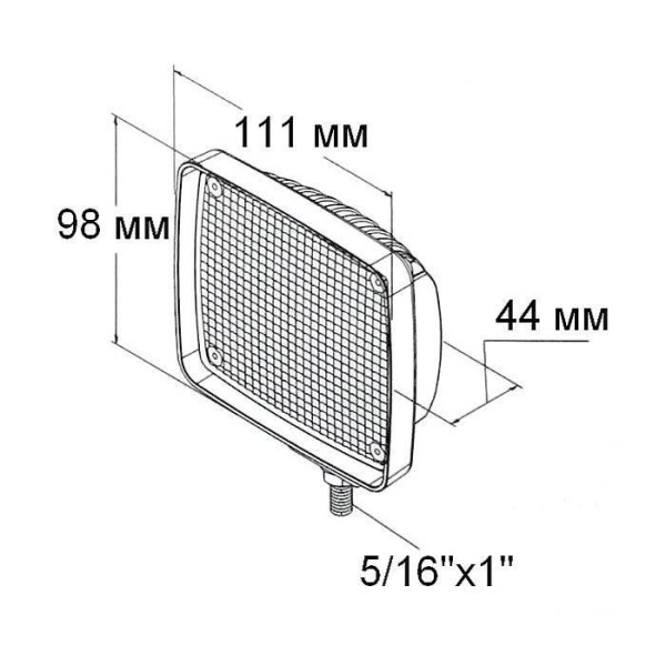 Прожектор палубный светодиодный 98х111мм, 10 диодов купить по выгодной цене 18 398 руб. в магазине 