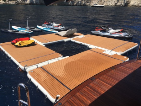 Надувной причал из Air Deck 2х6м купить по выгодной цене 95 000 руб. в магазине 