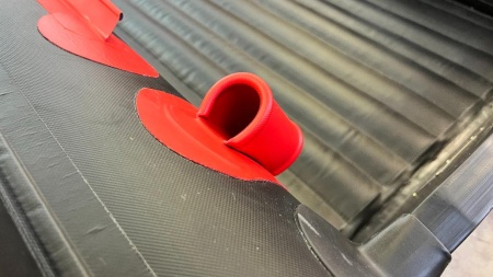 Подставка под удочку на подложке (Красный) купить по выгодной цене 620 руб. в магазине 