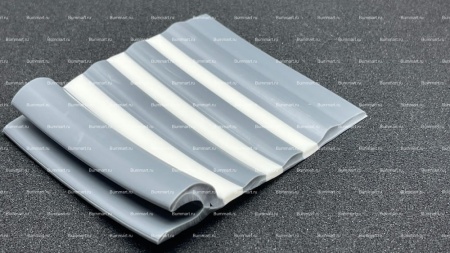 Привальный брус 90мм трех полосный (Серо-Белый) купить по выгодной цене 185 руб. в магазине 