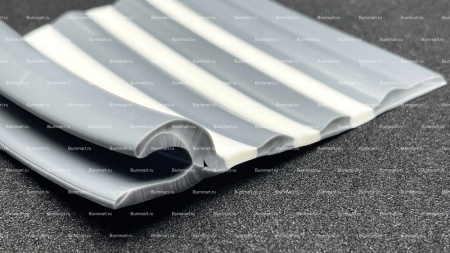 Привальный брус 90мм трех полосный (Серо-Белый) купить по выгодной цене 185 руб. в магазине 