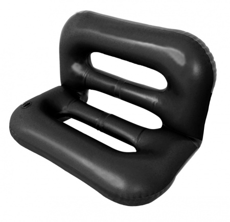 Надувное кресло в лодку (Черный)