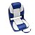 Сиденье мягкое складное Premium Centurion Boat Seat, бело-синее