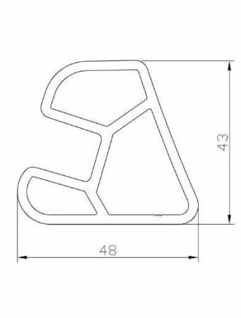 Стрингер фиксации пайола 12мм 0,9 м (Усиленный) купить по выгодной цене 1 210 руб. в магазине 