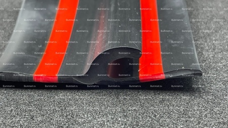 Привальный брус 70мм (Красно-Черный) купить по выгодной цене 165 руб. в магазине 