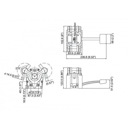 Насос осушительный ножной 240GPH купить по выгодной цене 8 808 руб. в магазине 