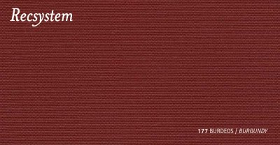 Тентовая акриловая ткань Recsystem 177 BURGUNDY 325г 100х150см