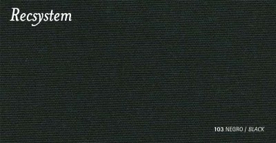 Тентовая акриловая ткань Recsystem 103 BLACK 325г 100х150см