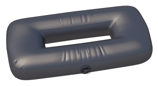 Надувное сиденье в лодку 74х44х20 см (Черное) купить по выгодной цене 1 650 руб. в магазине 