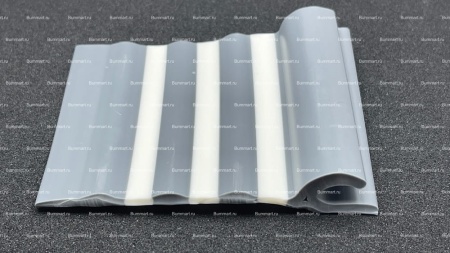 Привальный брус 90мм трех полосный (Серо-Белый) купить по выгодной цене 185 руб. в магазине 