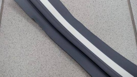 Привальный брус 80мм однополосный (Черно-Белый) купить по выгодной цене 195 руб. в магазине 