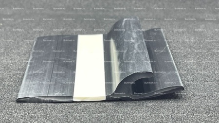 Привальный брус 80мм однополосный (Черно-Белый) купить по выгодной цене 195 руб. в магазине 